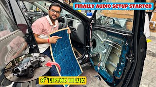 Finally creta ka music system installation hua start 😍 Creta Base to Top Conversion  Part  4 [upl. by Ikkim]