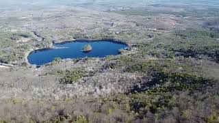 Burnt Meadow Mountain Brownfield Maine 1222022 Drone [upl. by Aidyl]