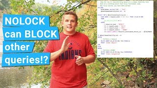 How NOLOCK causes blocking [upl. by Carol]