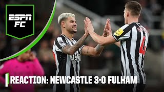 HUGE PRAISE for Bruno Guimaraes after Newcastle’s win vs Fulham 👀  ESPN FC [upl. by Leisam]