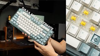 Keyboard Mechanical Terbaik dan Hampir Sempurna Wireless Gasket Mount PBT  Daxa M84X Ultimate [upl. by Rother]