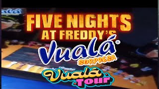 Se filtra de las primeras figuras five nights at freddys vuala Sorpresa vuala tour Noviembre 2024 [upl. by Saleme161]