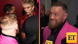 Conor McGregor REACTS to Machine Gun Kelly FIGHT at VMAs [upl. by Cerf894]