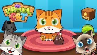 My Virtual Cat  Cute Kids Game for iPhone and Android [upl. by Rossuck]