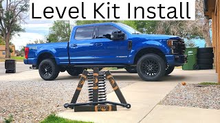 How To Install Carli Leveling Kit 2022 Ford F250 [upl. by Rockwood]