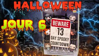 Calendrier de Halloween 13 Day Spooky Countdown Jour 6 Funko Mini Pop [upl. by Otnas]