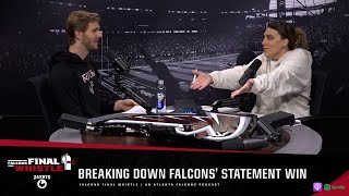 Falcons statement win vs Panthers showed offensive evolution  Falcons Final Whistle Podcast [upl. by Armando129]