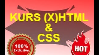 Lekcja 12  Kurs HTML  XHTML i CSS  Listy punktowe i zagnieżdżenia [upl. by Leahpar]