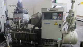 Mycom FM125 and FM160 compressor plant [upl. by Acireit]