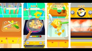 Cooking 3D  Gameplay IOS [upl. by Malinin679]