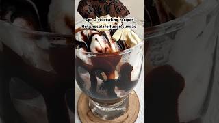 Hot chocolate fudge sundae recipeclassic ice cream parlour style hot chocolate fudge dessert [upl. by Leanard]