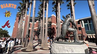 San Francisco Giants Game Vlog vs Atlanta Braves 2024 MLB Season [upl. by Seigler]