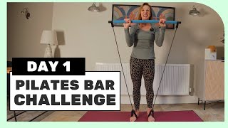 28 Day Pilates Bar Challenge Day 1 [upl. by Sherilyn58]