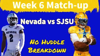 SJSU Football vs Nevada  Week 6 2024 Matchup Breakdown  mountainwest cfb collegefootball [upl. by Farrington]