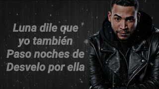 12 Alex Gargolas Presenta Don Omar  Luna Letra [upl. by Ytsirhk]