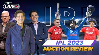 Cricbuzz Live IPL 2023 Auction Review Which franchise did the best business [upl. by Yekim]