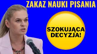 SKANDAL NAUCZYCIELE DOSTALI ZAKAZ UCZENIA DZIECI LITER [upl. by Cullen]