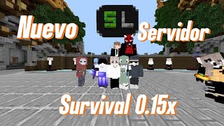 Nuevo Servidor Survival para Craftsman 01510 😎💯 [upl. by Akinot908]