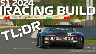 The brand new S1 2024 iRacing build explained in under 5 minutes [upl. by Lehctim]