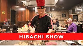 Hibachi restaurant chef live [upl. by Nisotawulo]