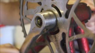 Raleigh Trent Tourist Cotter pin removal and restoration tips [upl. by Aitnuahs]