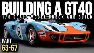 Building the DeAgostini Ford GT40 18 scale model  Stage 63  67  Unboxing amp Assembly Guide [upl. by Inatirb339]