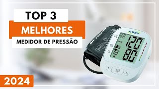 Top 3 Melhores Medidor de Pressão Arterial Custo Benefício Para Comprar em 2024 [upl. by Ieso694]