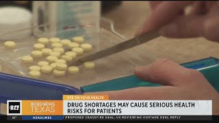 Drug shortages may cause serious health risks for patients [upl. by Nylacaj]