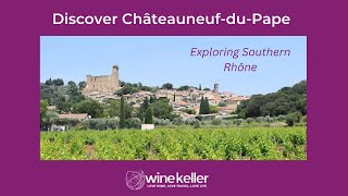 Exploring ChâteauneufduPape in Frances Southern Rhône wine region [upl. by Burnard]