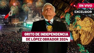 Último Grito de Independencia de AMLO  EN VIVO [upl. by Tybald491]