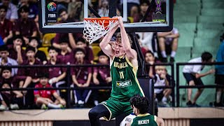 Australia V Thailand  Highlights  FIBA Asia Cup 2025 Qualifiers [upl. by Magnum]