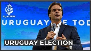 Centreright National Party candidate wins Uruguay election [upl. by Warchaw607]