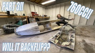 The CHEAPEST backflip jet ski build Part 3 [upl. by Onil]