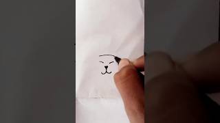 How to draw a cat 😺 drawing drawingartcuteshorts shortsfeedviralshort cat drawingeasydrawing [upl. by Varian]