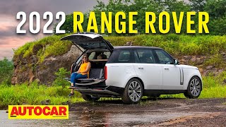 New Range Rover driven in India  Review  Autocar India [upl. by Burwell]