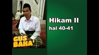 HIKAM II Hal 40 41 al haqoiq [upl. by Ramedlab]