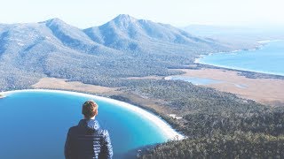 Wineglass Bay im Freycinet Nationalpark • Tasmanien • Weltreise Vlog 100 [upl. by Terry]