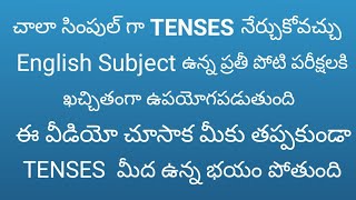 English Tenses Explanation in easy wayKeywords and Verb Structures of TensesRamyasSmart Learning [upl. by Eceinaj]