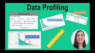 Profile Data in Power Query Editor  POWER BI [upl. by Hadwyn]