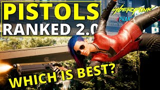 All Pistols Ranked Worst to Best in Cyberpunk 2077 20 [upl. by Okun383]