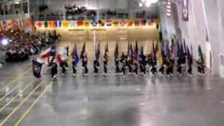 Navy Recruit Grad State Flag Presentation [upl. by Shanda654]