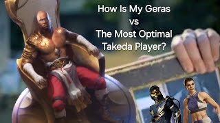 How Does My Geras Do vs This Insane Takeda Player [upl. by Gerik]