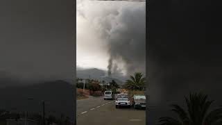 Volcanic eruption on la Palma volcanlapalma volcaniceruption smog rauch vulkanausbruch [upl. by Khudari834]