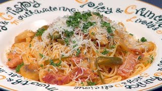 How to Make Spaghetti Napolitan Japanesestyle Pasta Recipe  Cooking with Dog [upl. by Odnumde]