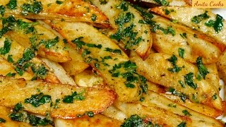 Roasted Garlic Potatoes Recipe [upl. by Neela]