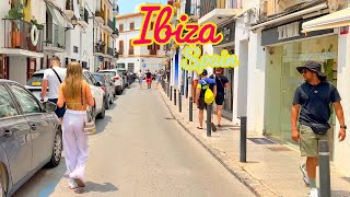 Ibiza Spain 🇪🇸  SUMMER PARADISE 4KHDR Walking Tour ▶195min [upl. by Abdulla]