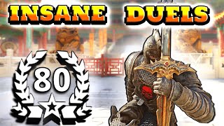 INSANE Duels with Rep 80 Warden  For Honor [upl. by Schreib26]