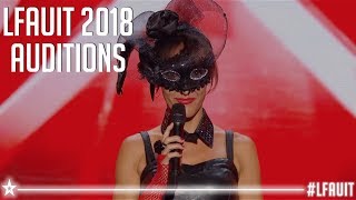 Lady B ❌❌❌❌ Auditions  Frances Got Talent 2018 [upl. by Ekal927]