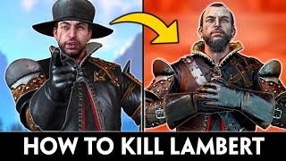 Witcher 3 How to Kill Lambert 7 Years Later [upl. by Pam]