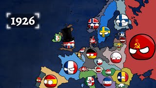 History of Europe 19002021 Countryballs [upl. by Himelman]